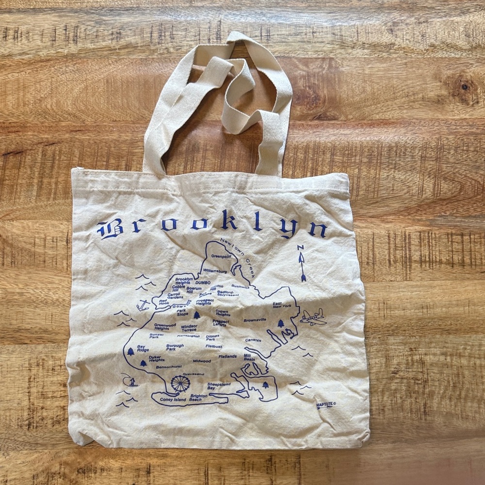 Brooklyn tote bag canvas